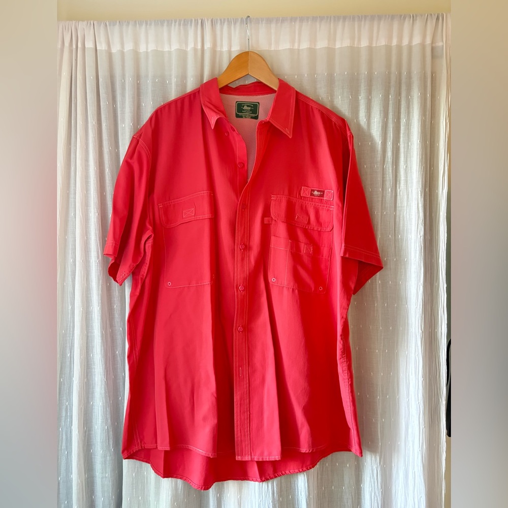 G.H. Bass & Co. Vibrant Red Button-Down Shirt